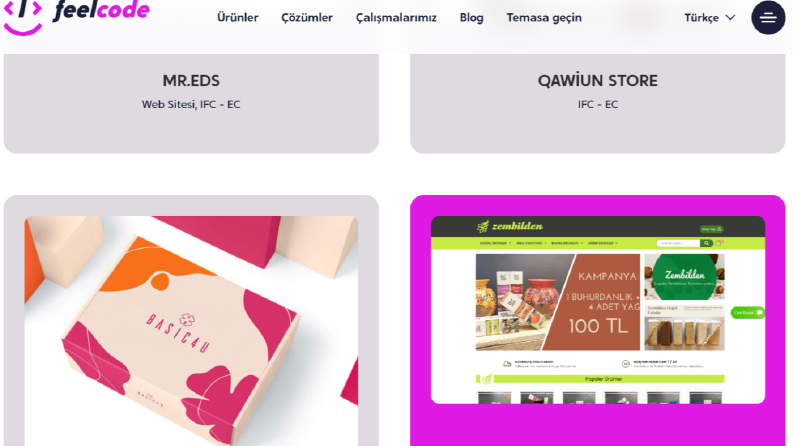 Anahtar Teslimi E-Ticaret Sitesi