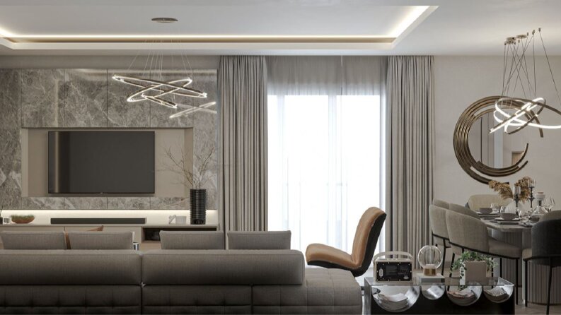Salon ve Giriş Tasarımı 