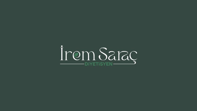 Diyetisyen İrem Saraç Logo Tasarımı
