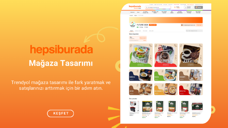 Hepsiburada Mağaza Tasarımı