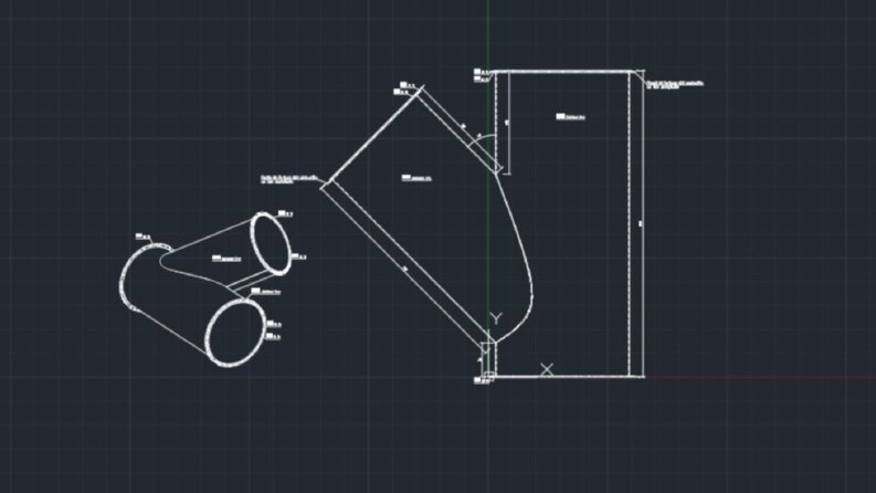 Ben AutoCAD programında çizim yapabilirim.
