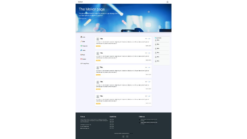 React Blog app2