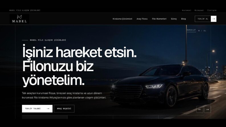 Mabel Filo – Kurumsal Web Sitesi