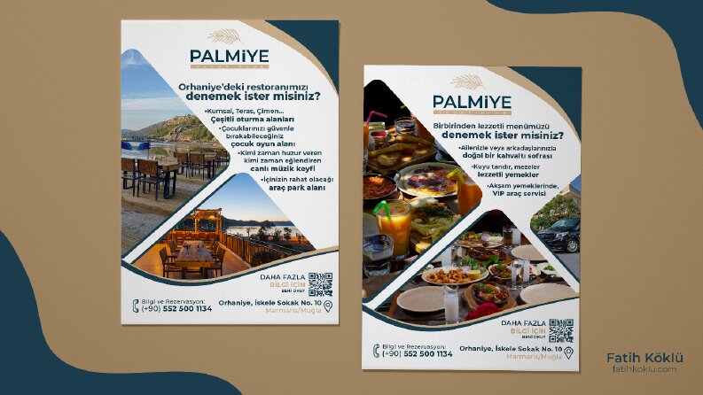 Palmiye Hotel Broşür Tasarımı