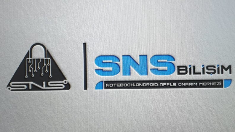 SNS bilişim için hazırladığımız Logo Tasarımı