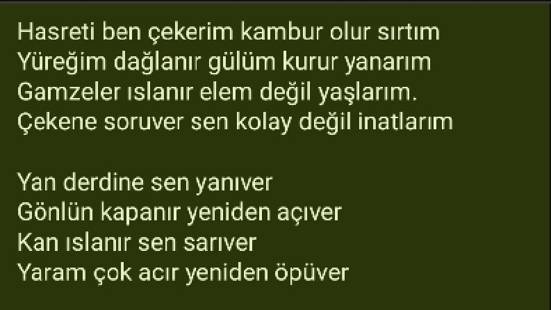 Söz Yazarlığı
