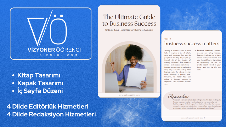 Kitap - Tasarım, İçerik Hizmetleri