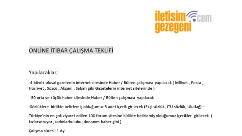 Ben gazetelerde Haber & Röportaj çalışmalarınız yapabilirim