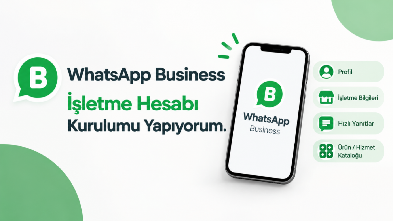 WhatsApp Business kurulumu