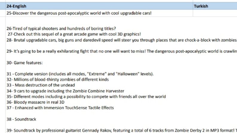 Mobil Game Localization