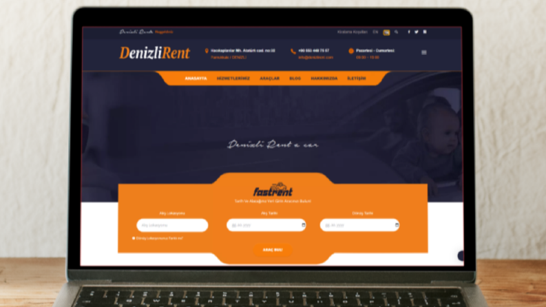Araç kiralama, rezervasyon ve online form