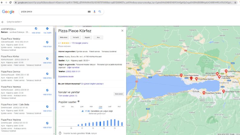 Google ve Yandex Haritalara İşletmenizi ekliyoruz