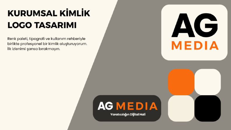 AG MEDİA - KURUMSAL KİMLİK VE LOGO TASARIMI