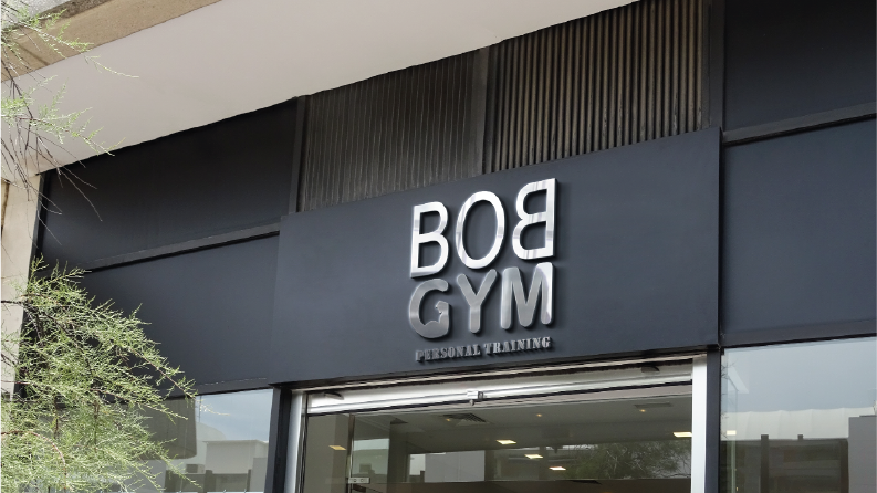Bob Gym-logo tasarımı