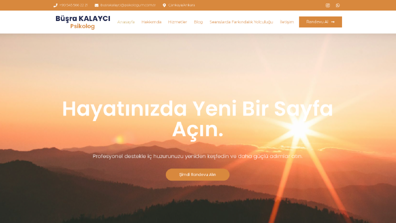 Psikolog Blog Sayfası