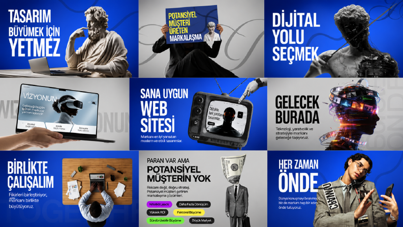 Dijital Ajans – Mavi Kreatif Sosyal Medya Serisi