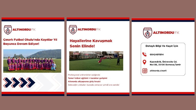 Altınordu Çınarlı Futbol Okulu 