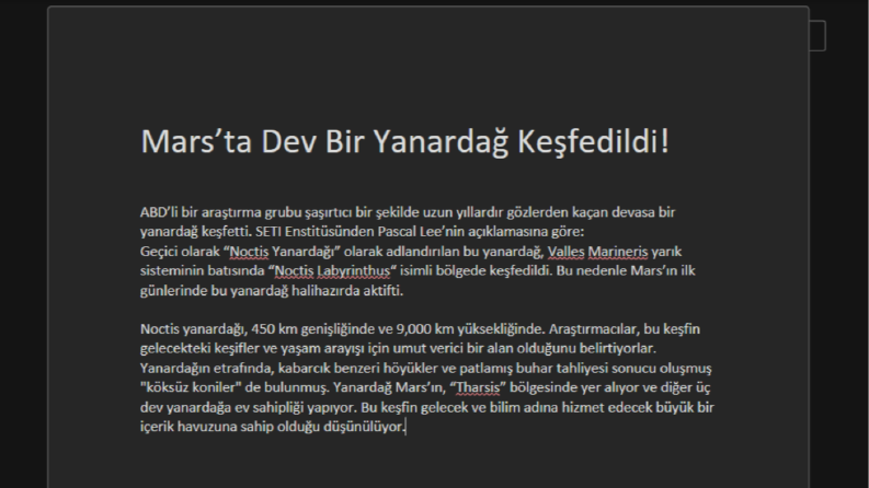 Yazarlık adı altında her şey...