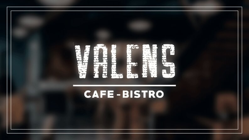 VALENS | Menü Tasarımı