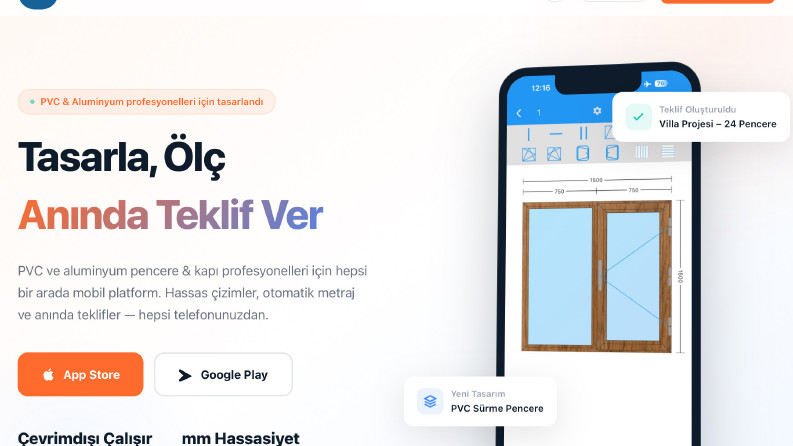 Örnek Landing Page Web Sitesi