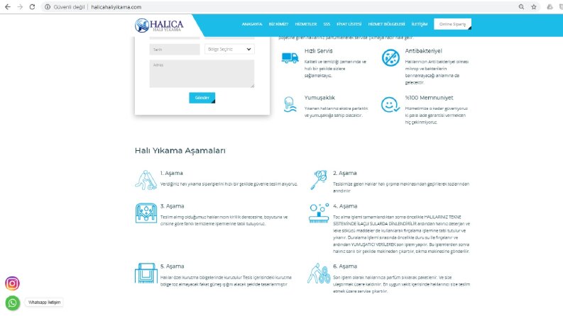 halicahaliyikama.com - Web Sitesi