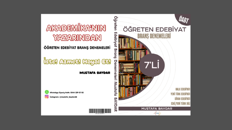 Kitap-Kapak Tasarımı - MUSTAFA BAYDAR