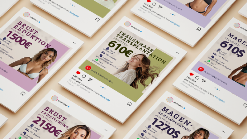 Sağlık Turizmi Reklam Tasarımları