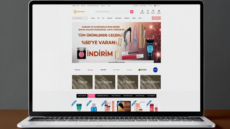 Brave Valiant LLC E-Ticaret Sitesi