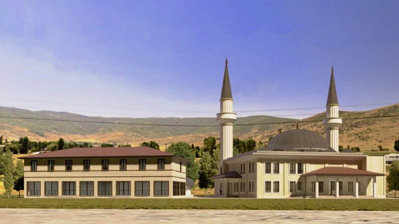 Cami Kompleksi (Dış Cephe & Planlama)