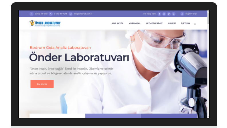 Önder Laboratuvarı - Wordpress Çalışması