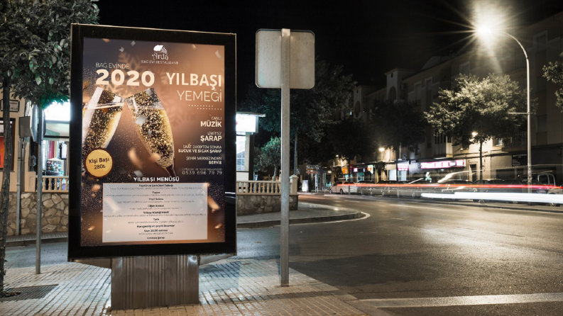 Arda Vineyard | 2020 Yılbaşı Billboard & Sosyal Medya