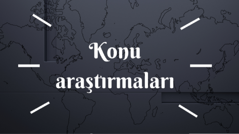 Araştırmanızı Bize Bırakın!