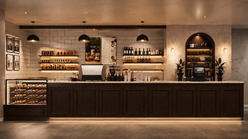 Miel&Co Kafe Bankosu Tasarımı