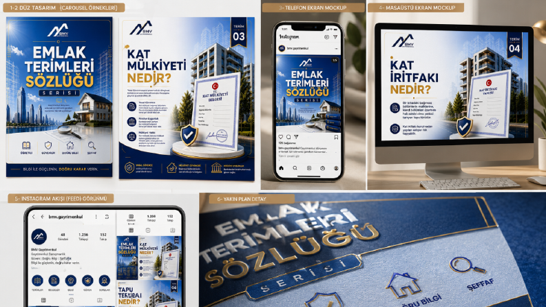 Sosyal Medya Post & Carousel Tasarımı