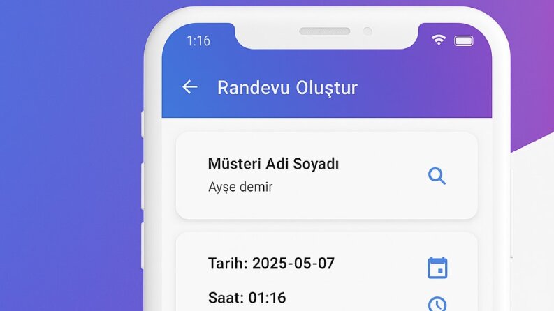salon yönetim uygulaması
