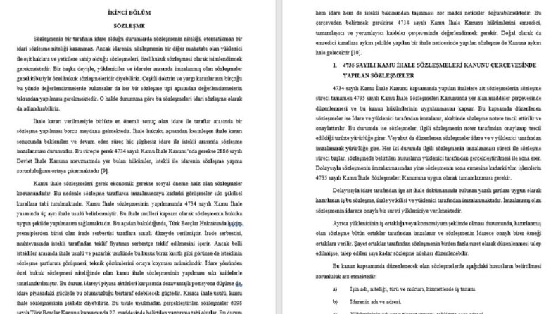 İhale/sözleşme mevzuatı hakkında ihtiyaç duyduklarınız