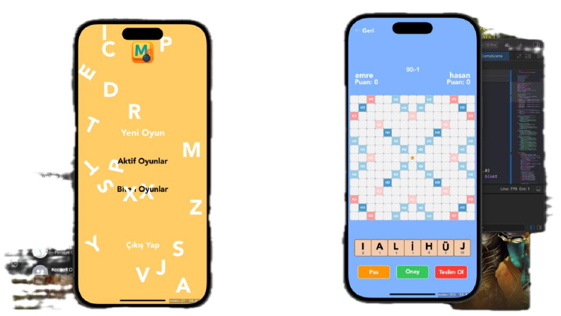 Kelime Mayınları: Gerçek Zamanlı iOS Çok Oyunculu Oyun
