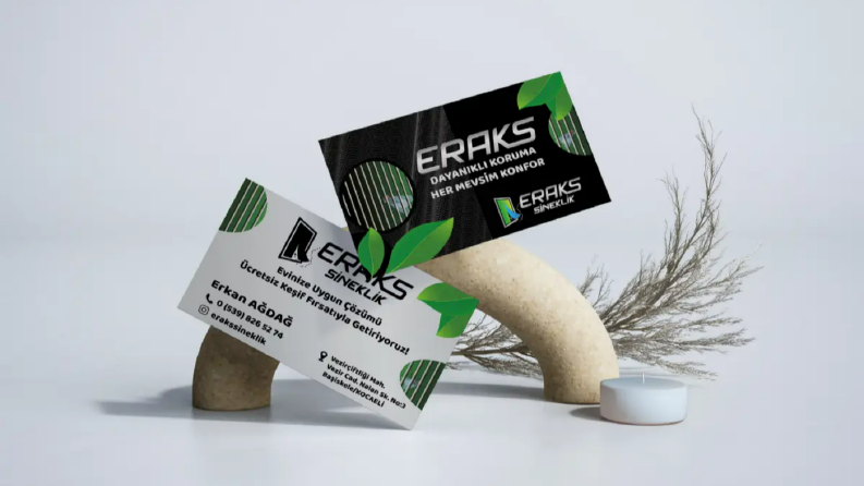 ERAKS SİNEKLİK KARTVİZİT TASARIMI