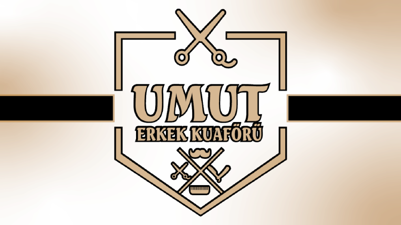 Umut Erkek Kuaförü Logo Çalışması