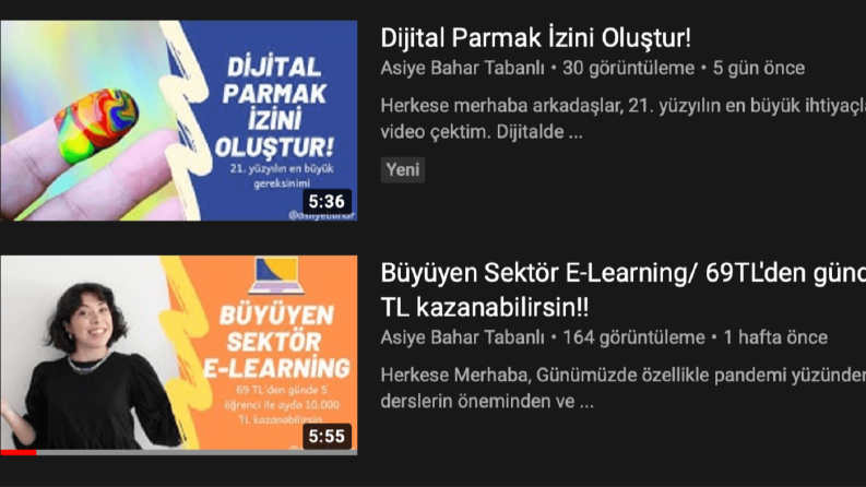Asiye Tabanlı Youtube Kanalı Video Montaj - Kurgu