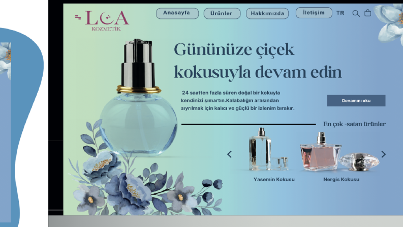Web sitesi yaratıcı tasarım