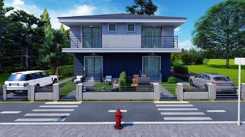 Küçük Ölçekli Villa Tasarımlarım