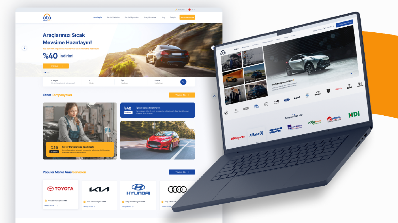 OtoServis360 Web Site Tasarımı