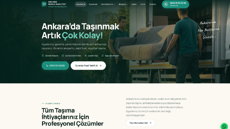 Modern Kurumsal WordPress Web Sitesi Tasarımı