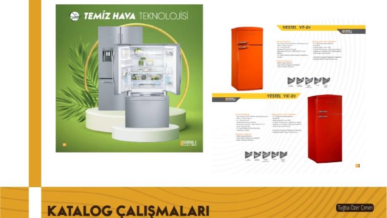 Ürün tanıtım katalog tasarımı