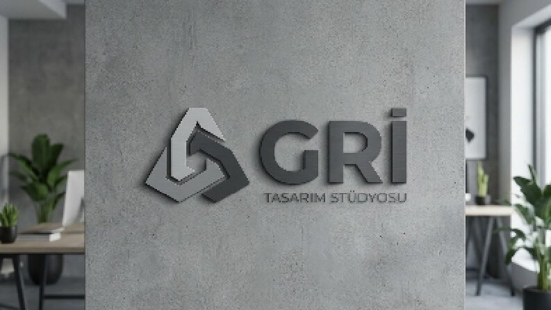 ​Gri - Modern ve Minimalist Logo Tasarımı