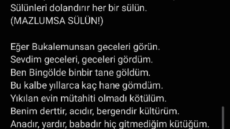 İsterseniz yazarım, yazdıklarımdan sunarım