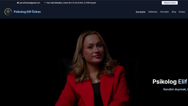 Dinamik Web Sitesi ve Yönetim Paneli