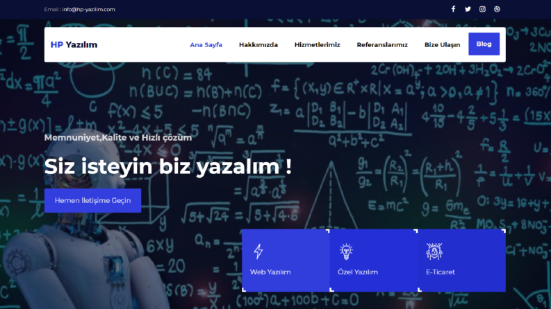 Kişisel - Kurumsal Web Sitesi