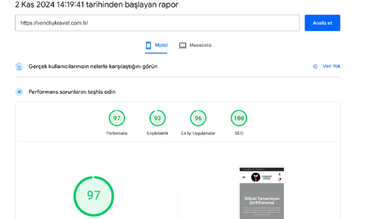 Google Seo Çalışması